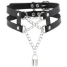 Joy Jewels Collier Ras de cou Pendant Lock Noir
